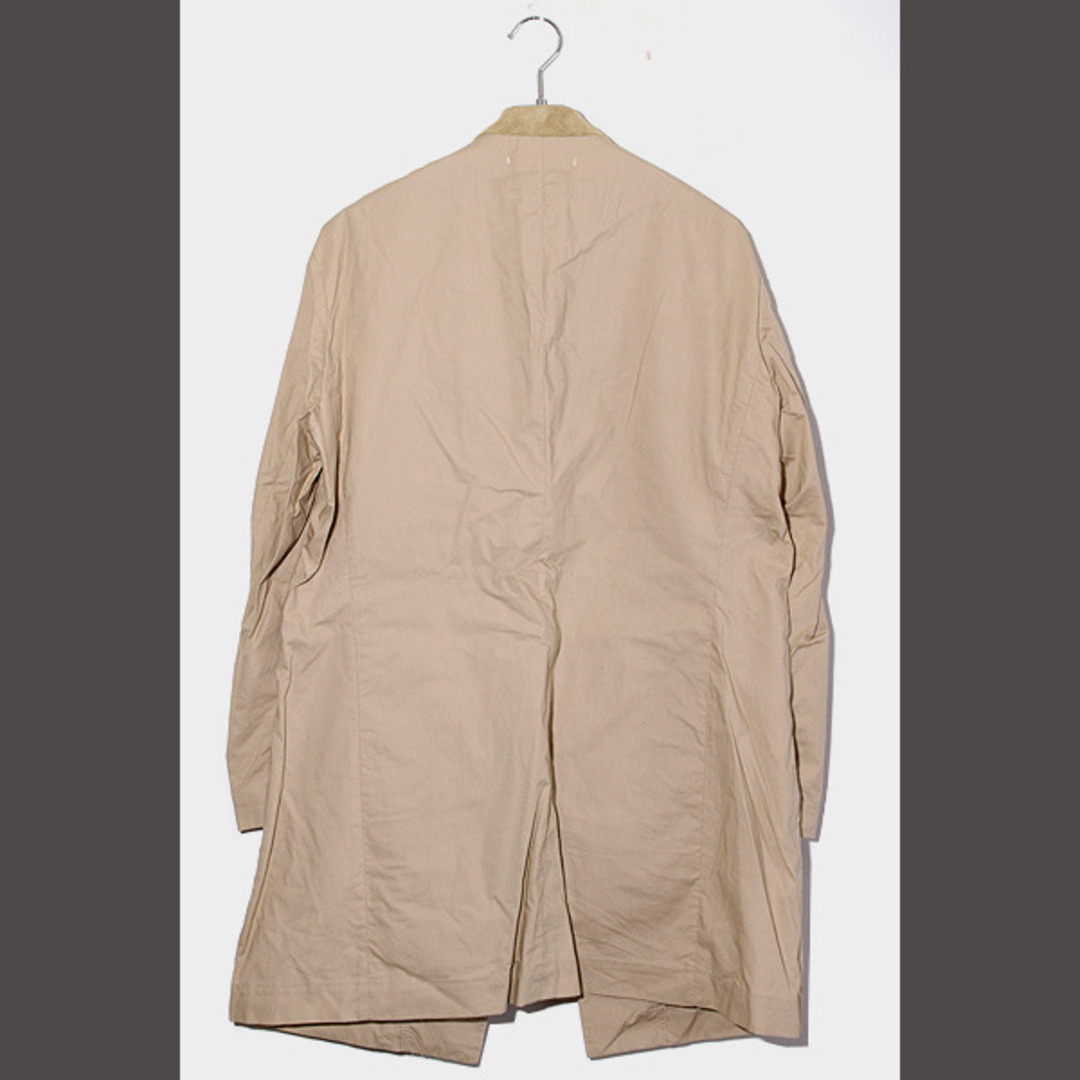 TAKEO KIKUCHI(タケオキクチ)のタケオキクチ コットン ノーカラー コート M 170-98201 /◆☆ メンズのジャケット/アウター(その他)の商品写真