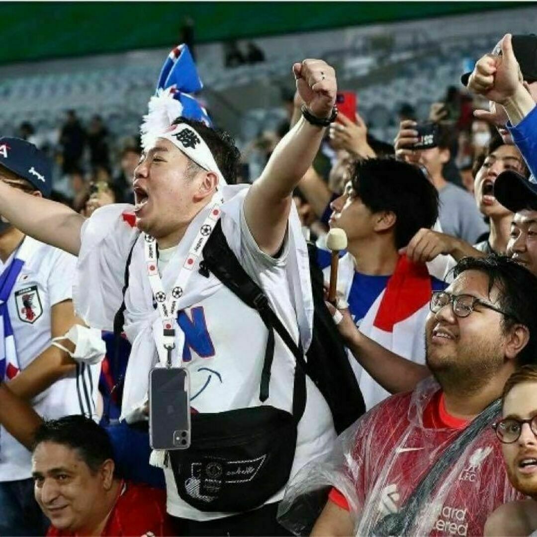 ネックストラップ ネックピース サッカー スポーツ 観戦 応援 国旗