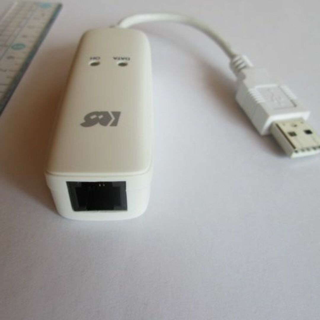 USBアナログモデム 「REX-USB56」(動作未確認) スマホ/家電/カメラのPC/タブレット(PC周辺機器)の商品写真