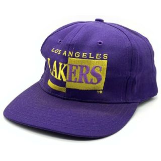 LOS ANGELS LAKERS ロサンゼルス レイカーズ スナップバック キャップ パープル(キャップ)