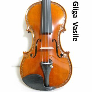 【製作証明書付き】 Gliga Vasile 最上位 装飾バイオリン 4/4(ヴァイオリン)