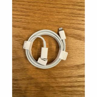 アイフォーン(iPhone)のタイプC 1m iPhone 充電器 純正(バッテリー/充電器)