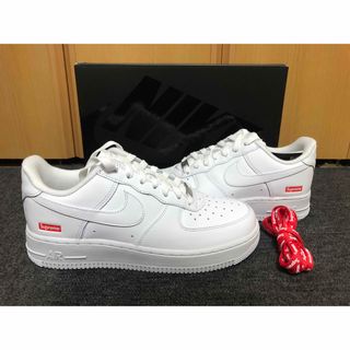 シュプリーム(Supreme)の【新品】Supreme Nike Air Force1Low White26.0(スニーカー)