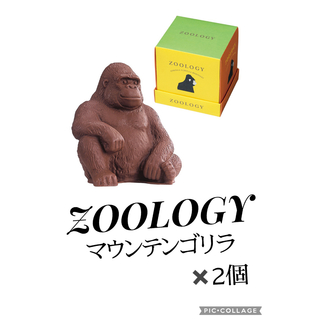  ZOOLOGY ズーロジー 新品 未開封  マウンテンゴリラ 2個セット(菓子/デザート)