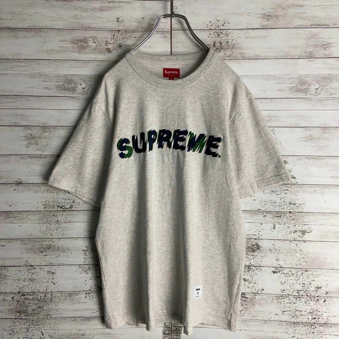 Supreme(シュプリーム)の8933【即完売モデル】シュプリーム☆刺繍ロゴ定番カラーtシャツ　美品 その他のその他(その他)の商品写真