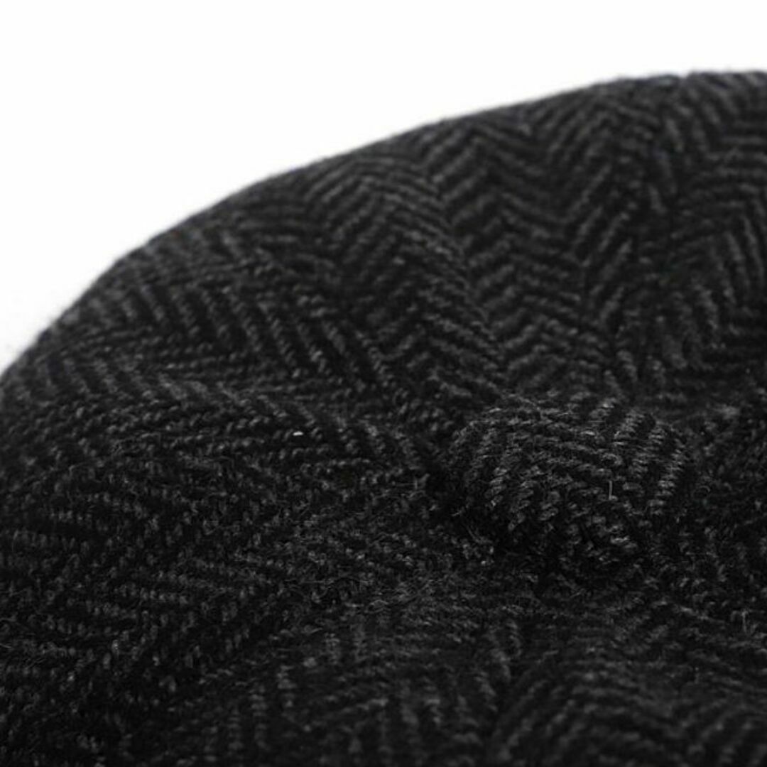 ハンチング キャスケット ベレー帽 メンズ ブラック クラシック 帽子 メンズの帽子(ハンチング/ベレー帽)の商品写真