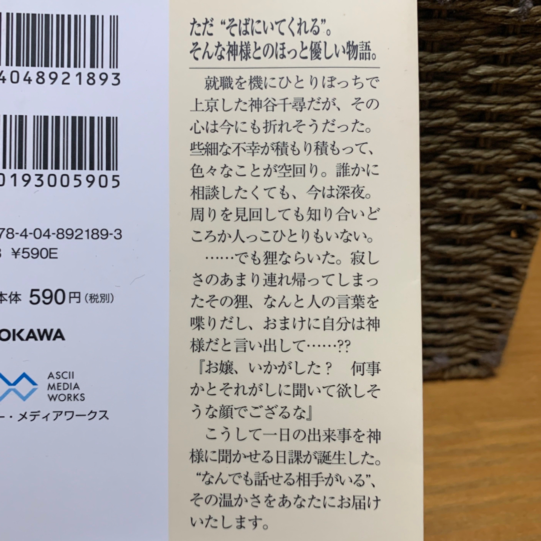 文庫本★ただいまの神様&おかえりの神様　2冊セット★鈴森丹子 エンタメ/ホビーの本(文学/小説)の商品写真