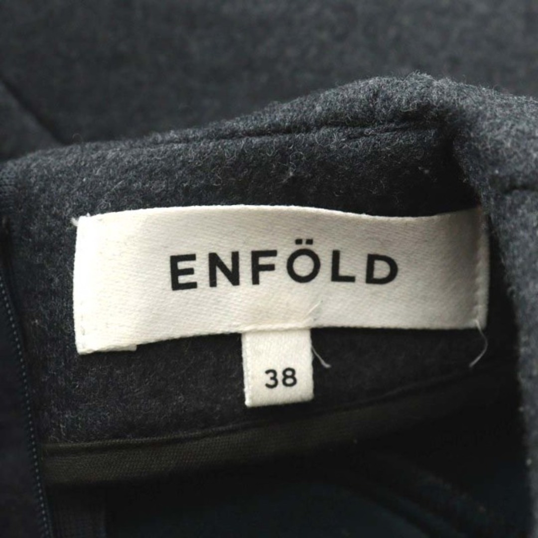 ENFOLD(エンフォルド)のエンフォルド 22AW カットソー 半袖 38 M グレー レディースのトップス(カットソー(半袖/袖なし))の商品写真