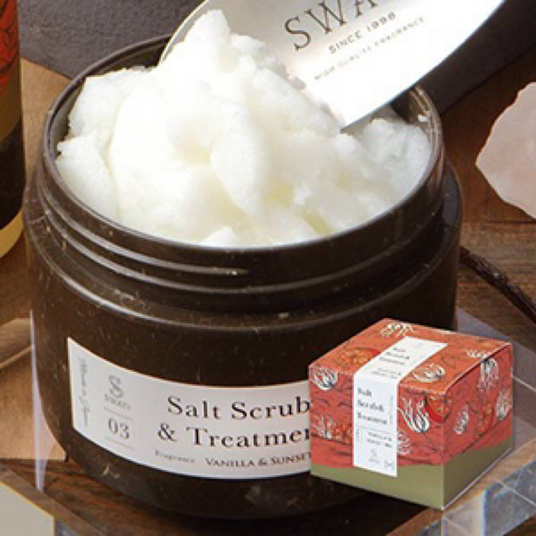 SWATi(スワティ)のSWATi Salt Scrub & Treatment Vanilla & S コスメ/美容のボディケア(その他)の商品写真