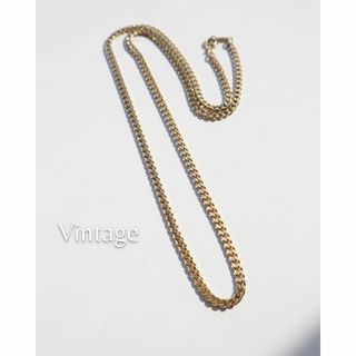 ヴィンテージ(VINTAGE)の喜平 チェーン ゴールドカラー vintage ネックレス K18GF 3㎜(ネックレス)