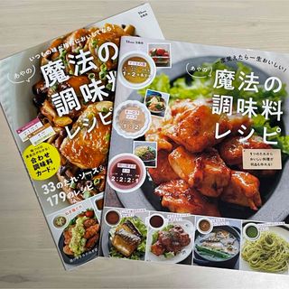 タカラジマシャ(宝島社)のかめかめこ様専用  2冊セット  あやの魔法の調味料レシピ(料理/グルメ)