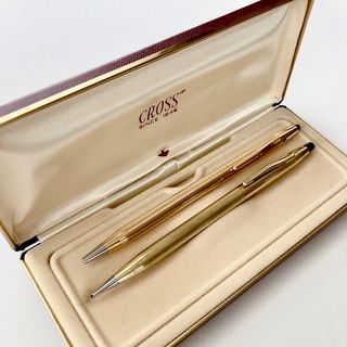 クロス(CROSS)のCROSS ボールペン&シャープペン　箱付き　MADE  IN  U.S.A(ペン/マーカー)