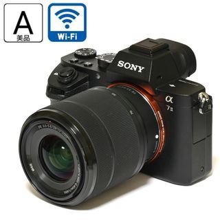 ソニー(SONY)の【SONY】α7Ⅱレンズキット★ショット数「923回」！！ミラーレス一眼カメラ(ミラーレス一眼)