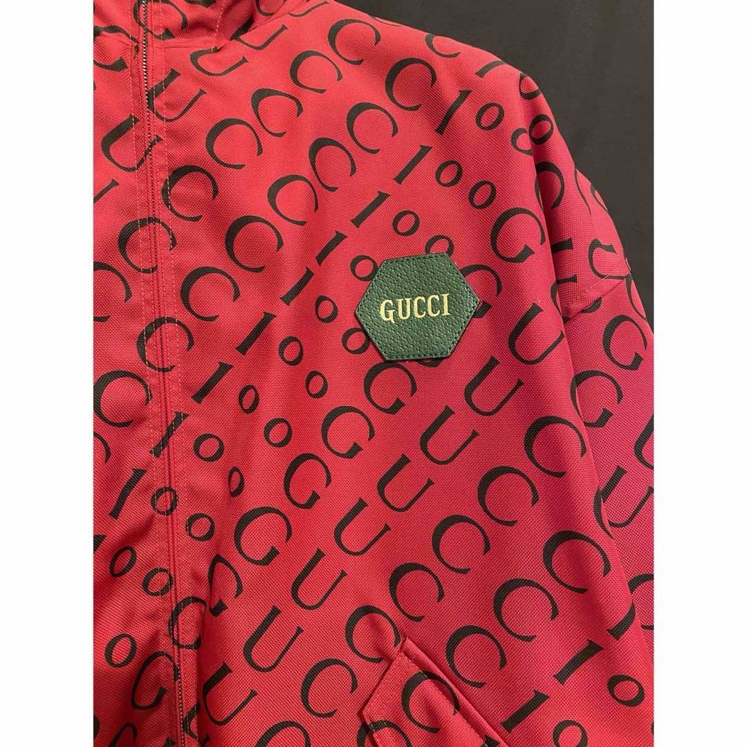 Gucci(グッチ)の【GUCCI】 100周年記念ジャケット レッド メンズのジャケット/アウター(ナイロンジャケット)の商品写真