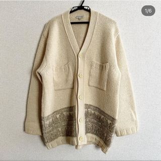 ドリスヴァンノッテン(DRIES VAN NOTEN)のdries van noten オーバーサイズウールカーディガン(ニット/セーター)