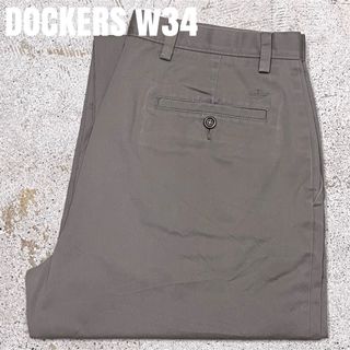 リーバイス(Levi's)の＊7343 DOCKERS ドッカーズ　ノータック　チノパン　スラックス　w34(チノパン)