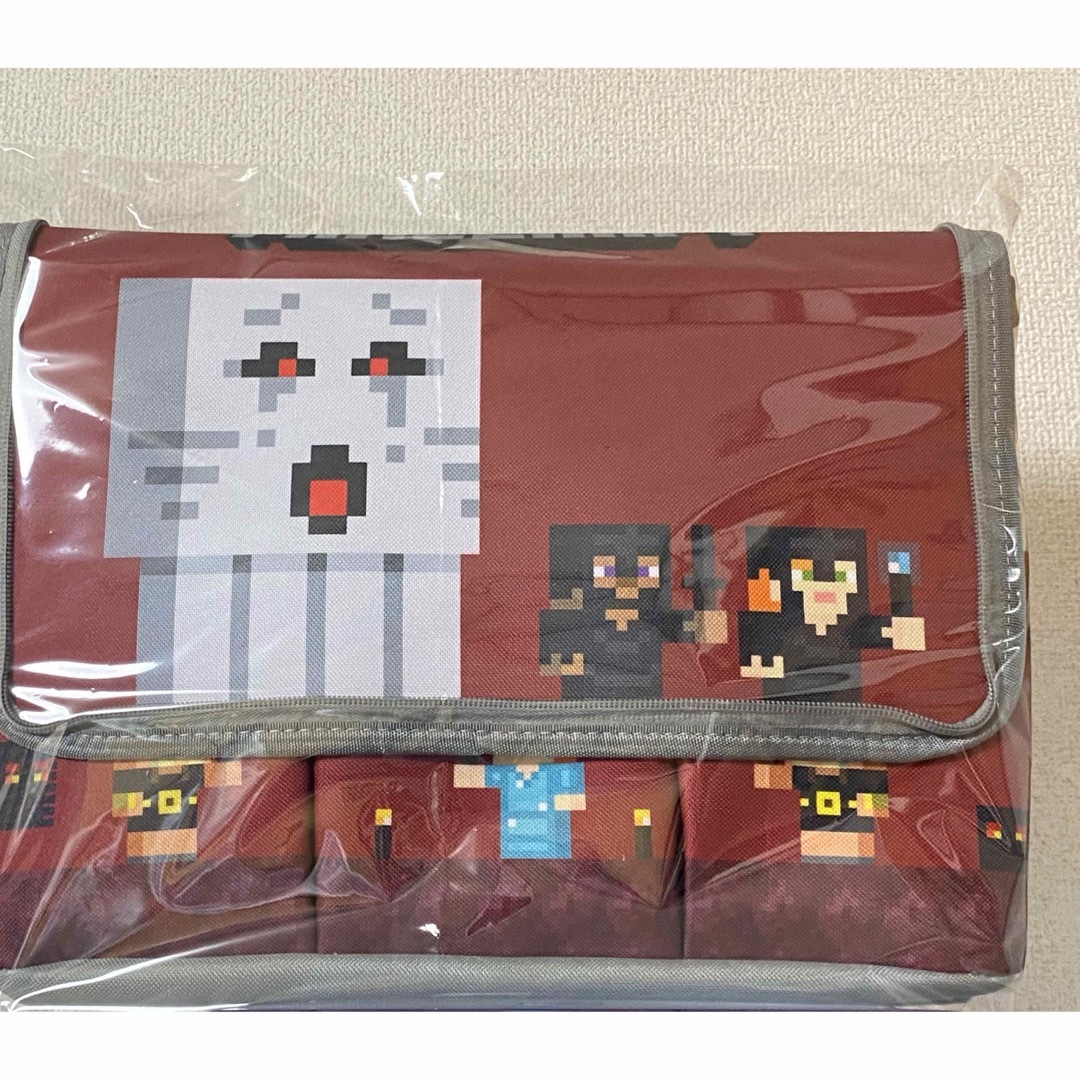 【新品・未開封】マイクラ　マインクラフト　大きなポッケ付きバスケット エンタメ/ホビーのおもちゃ/ぬいぐるみ(キャラクターグッズ)の商品写真