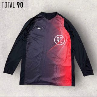 ナイキ(NIKE)のレア　00s NIKE Total90 トレーニングウェア　シャツ　サッカー(シャツ)