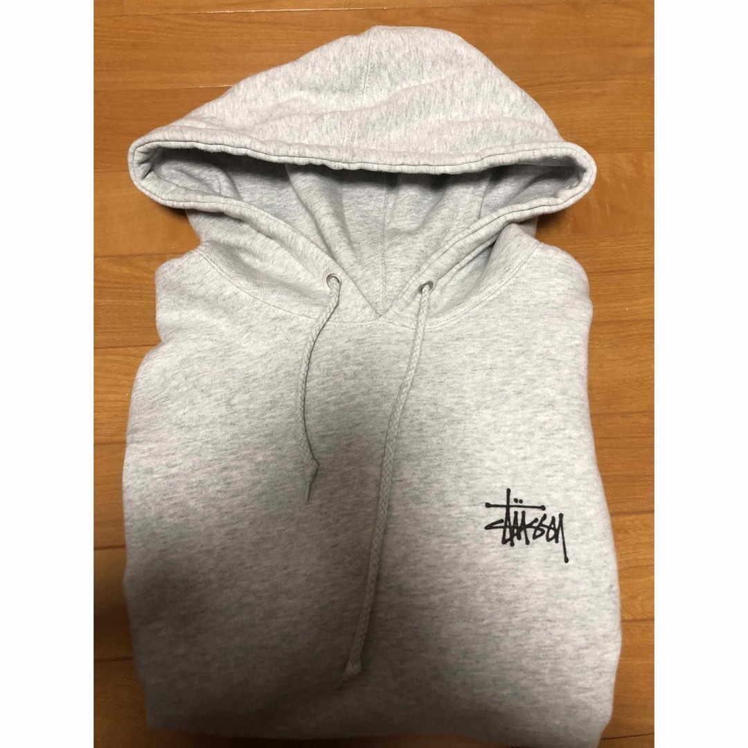 STUSSY(ステューシー)のステューシー ロゴ パーカー ベーシック STUSSY フーディ ビッグロゴ レディースのトップス(パーカー)の商品写真