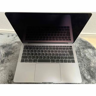 マック(Mac (Apple))のMacBook Air 2018 スペースグレー　128GB(ノートPC)