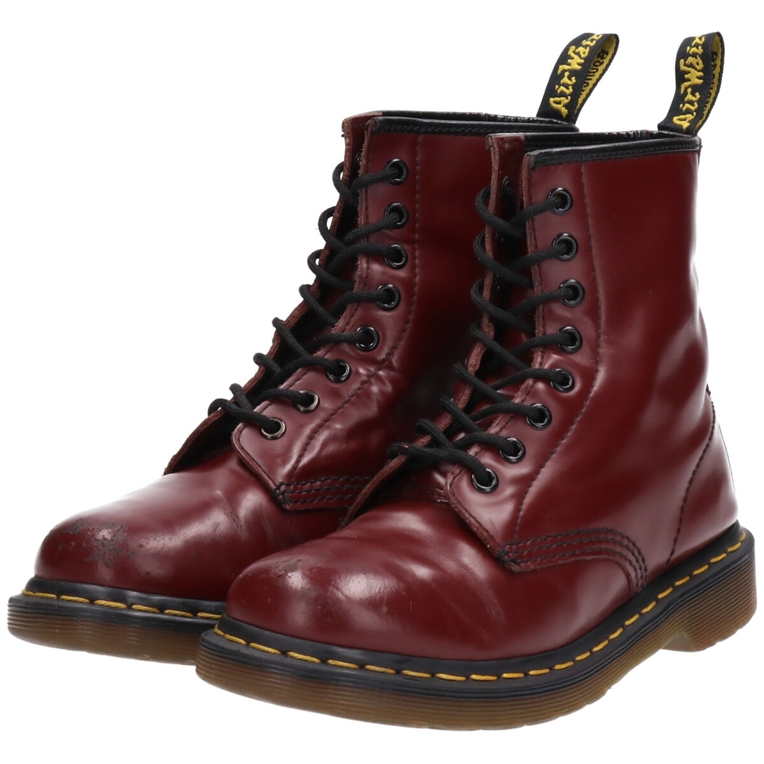 Dr.Martens(ドクターマーチン)の古着 ドクターマーチン Dr.Martens 8ホールブーツ レディース24.0cm /saa009241 レディースの靴/シューズ(ブーツ)の商品写真