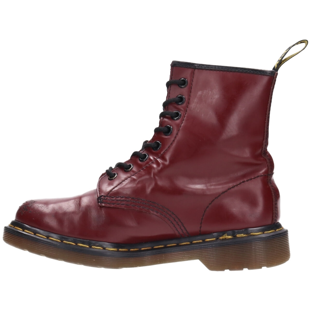 Dr.Martens(ドクターマーチン)の古着 ドクターマーチン Dr.Martens 8ホールブーツ レディース24.0cm /saa009241 レディースの靴/シューズ(ブーツ)の商品写真