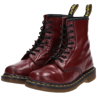 ドクターマーチン(Dr.Martens)の古着 ドクターマーチン Dr.Martens 8ホールブーツ レディース24.0cm /saa009241(ブーツ)