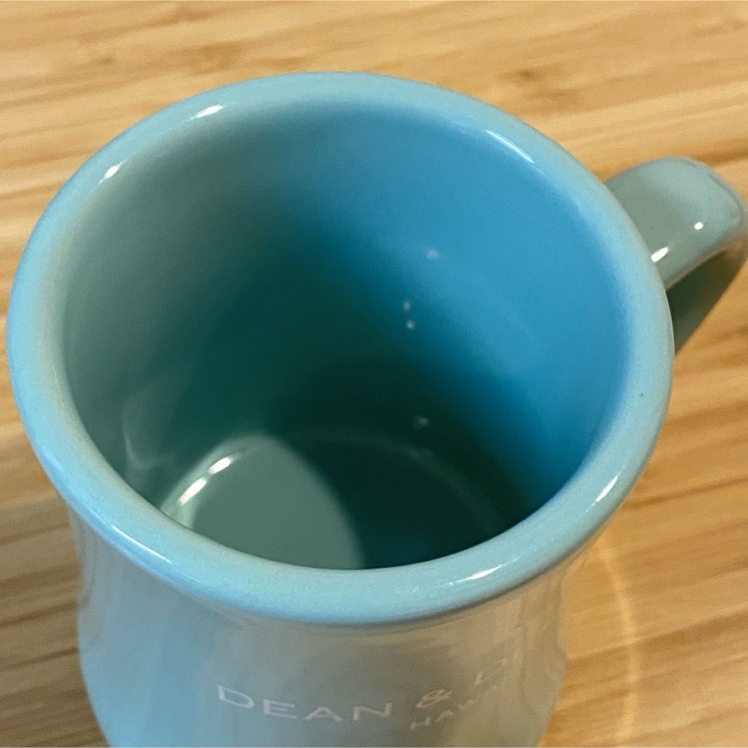 DEAN & DELUCA(ディーンアンドデルーカ)のDEAN&DELUCA ハワイ限定  マグカップ ミント 新品未使用 インテリア/住まい/日用品のキッチン/食器(グラス/カップ)の商品写真