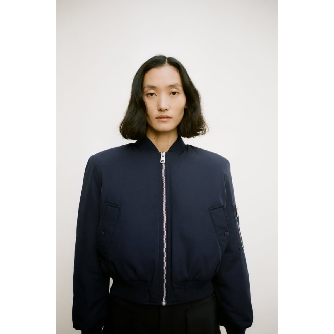 ZARA - ZARA ZW COLLECTION ショート ボンバージャケット S ZARA - ZARA ZW COLLECTION ショート ボンバージャケット S
