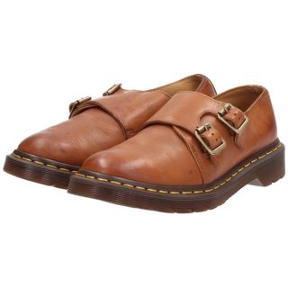 ドクターマーチン(Dr.Martens)の古着 ドクターマーチン Dr.Martens ダブルモンクストラップシューズ 4 レディース22.5cm /saa009244(ローファー/革靴)