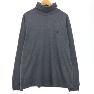 ラルフローレン(Ralph Lauren)の古着 ラルフローレン Ralph Lauren POLO by Ralph Lauren タートルネック ロングTシャツ ロンT メンズXXL  /eaa424489(Tシャツ/カットソー(半袖/袖なし))