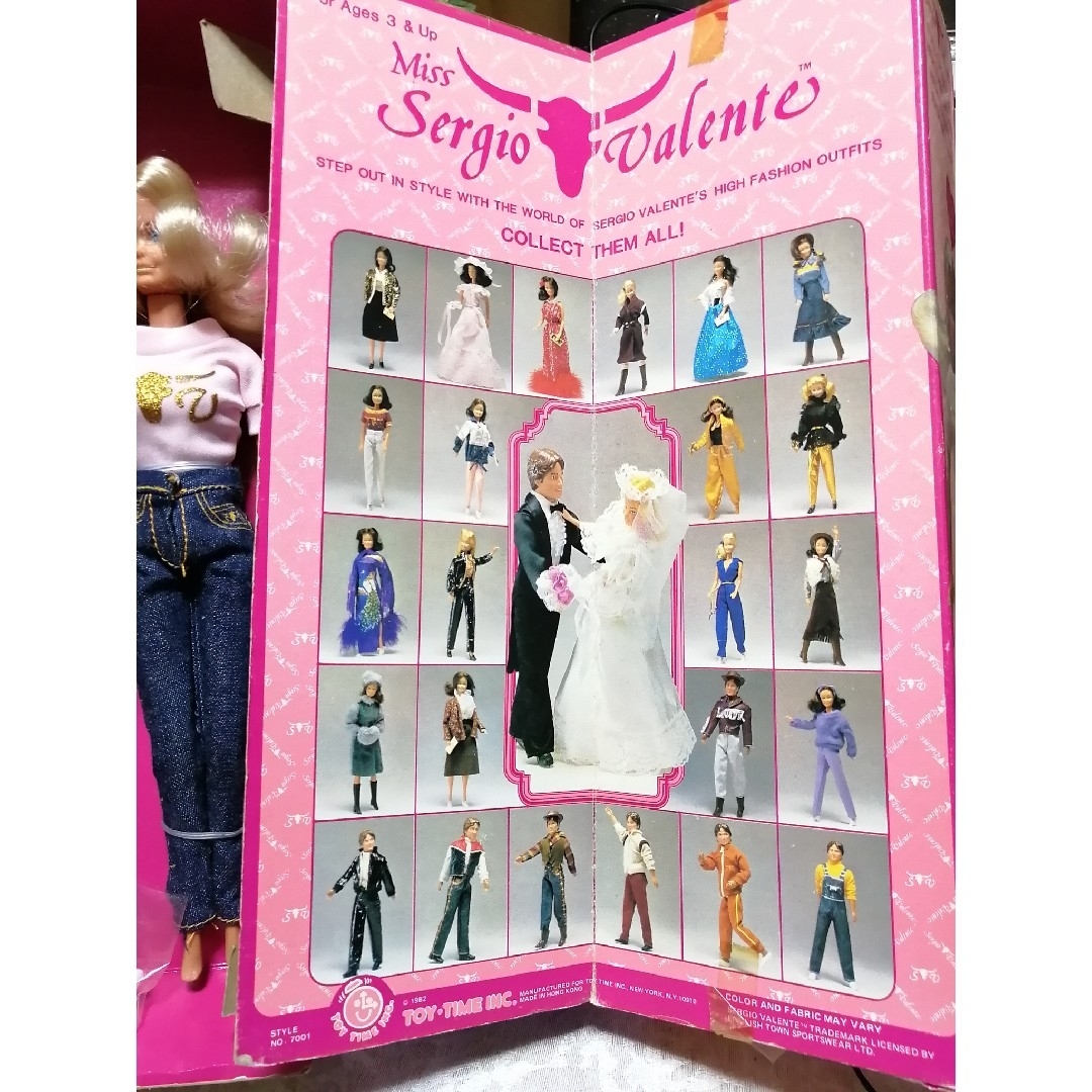 Sergio Valente(セルジオヴァレンテ)のミス セルジオ・ヴァレンテ　ファッションドール　1/6ドール キッズ/ベビー/マタニティのおもちゃ(ぬいぐるみ/人形)の商品写真