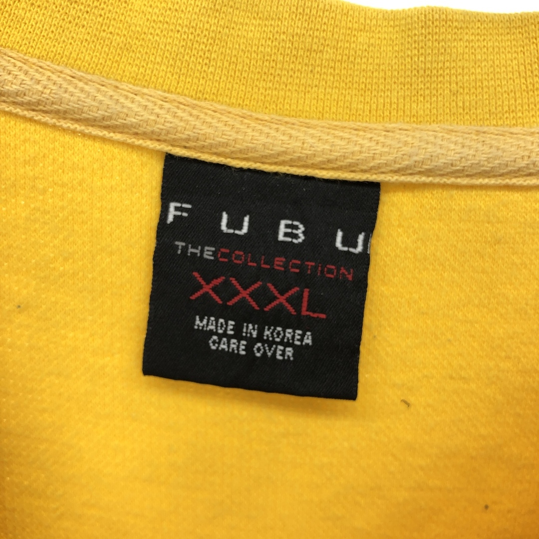 古着 ビッグサイズ FUBU ナンバリング 半袖スウェットシャツ トレーナー メンズXXXL /eaa423923 メンズのトップス(スウェット)の商品写真