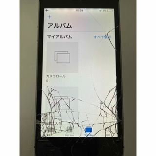 アイフォーン(iPhone)の【ジャンク品】iPhone 5S スペースグレイ 32GB(スマートフォン本体)