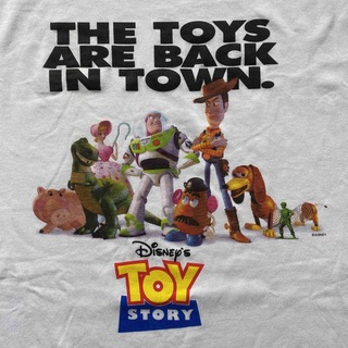 VINTAGE - Toy Story Movie Tee XL トイストーリー ムービー Tシャツの 