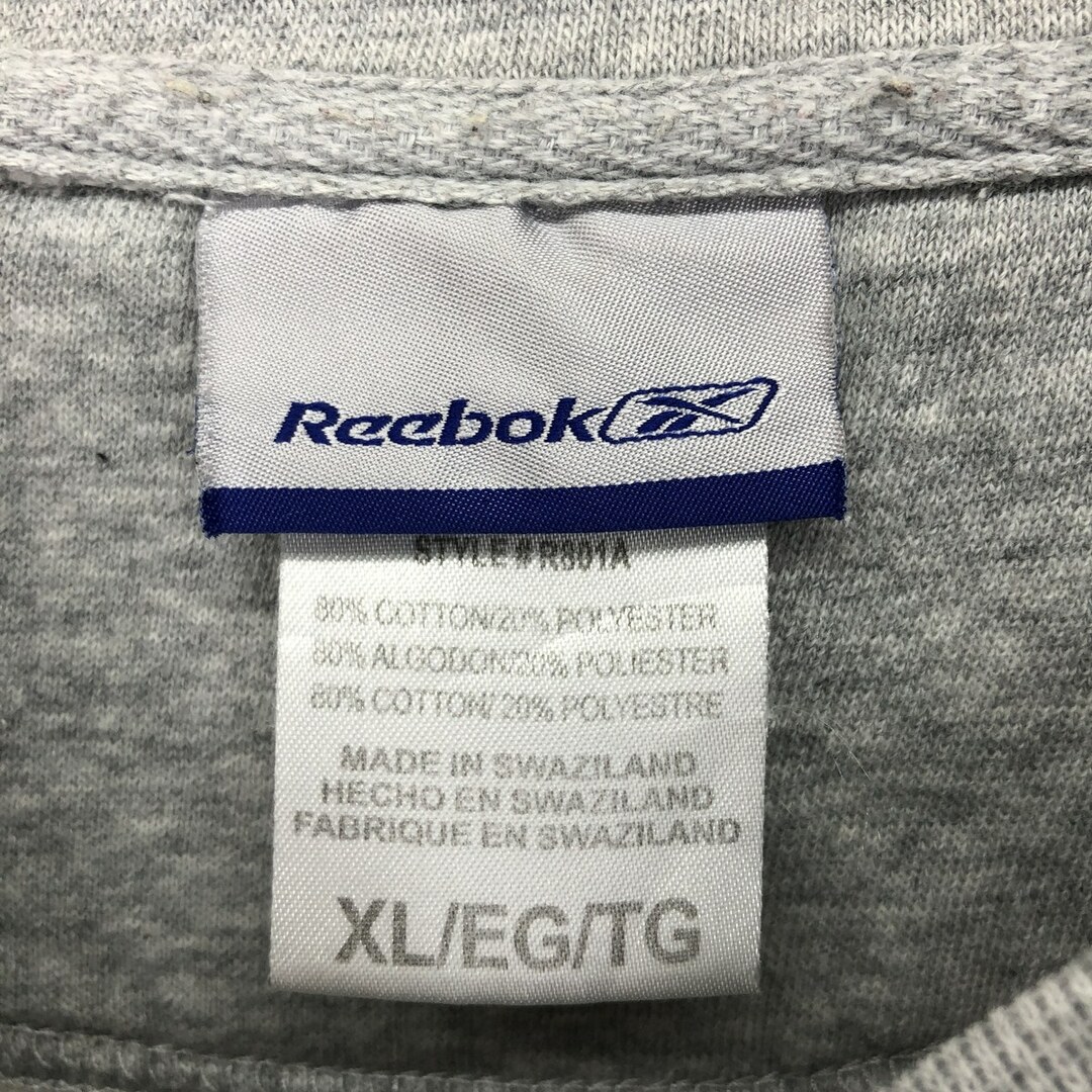 Reebok(リーボック)の古着 リーボック Reebok SUPER BOWL XLII スーパーボウル スウェットシャツ トレーナー メンズXL /eaa389265 メンズのトップス(スウェット)の商品写真