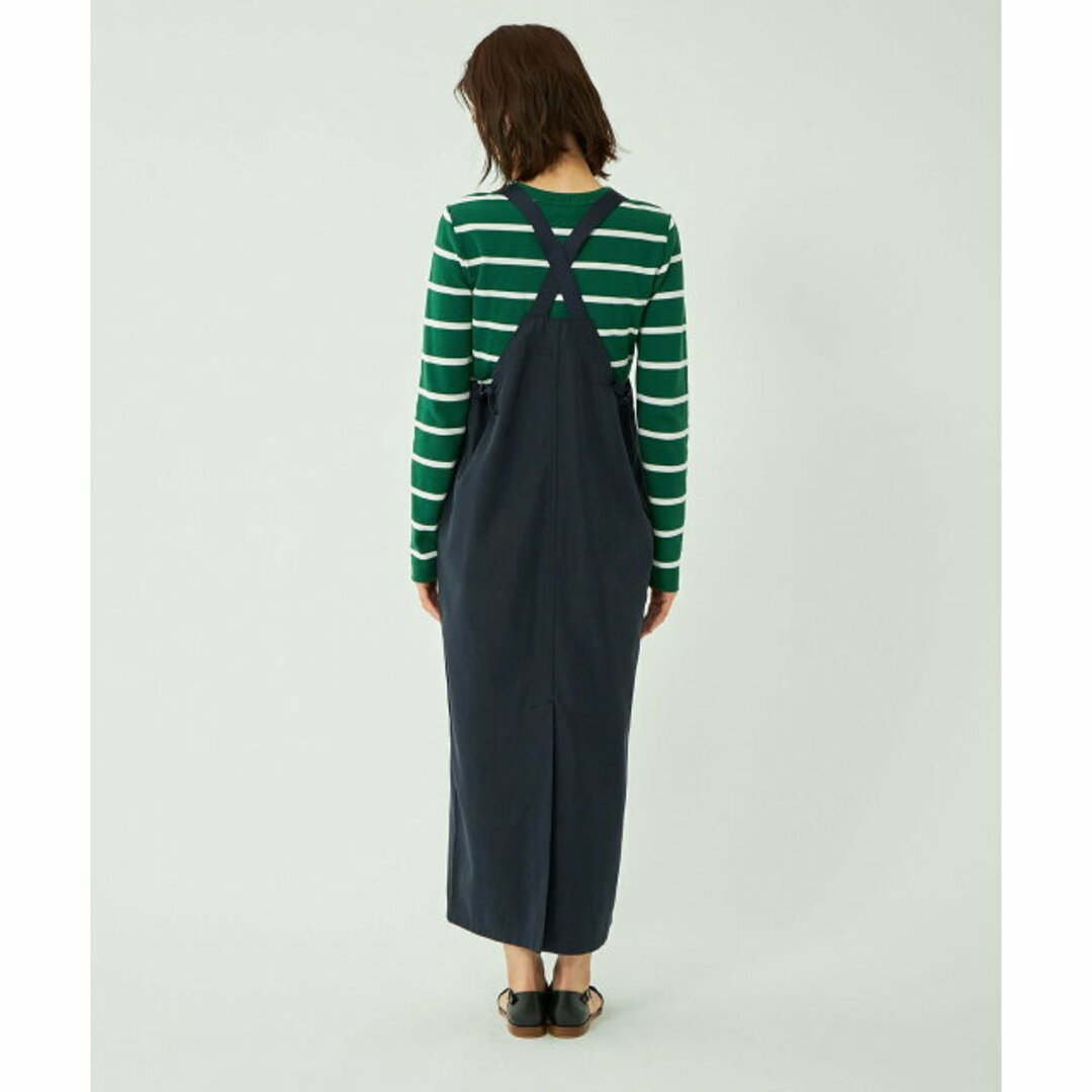 UNITED ARROWS green label relaxing(ユナイテッドアローズグリーンレーベルリラクシング)の【NAVY】<MFG> サロペット スカート レディースのワンピース(ロングワンピース/マキシワンピース)の商品写真