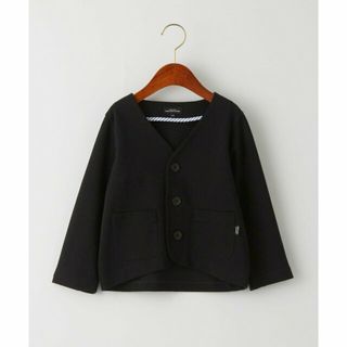 ユナイテッドアローズグリーンレーベルリラクシング(UNITED ARROWS green label relaxing)の【BLACK】ポンチ カーディガン(Tシャツ/カットソー)