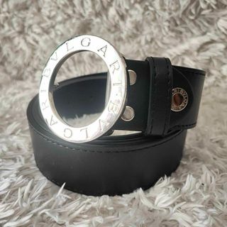 ブルガリ(BVLGARI)の【良品】BVLGARI ブルガリ ベルト ビーゼロワン サークルロゴ シルバー(ベルト)