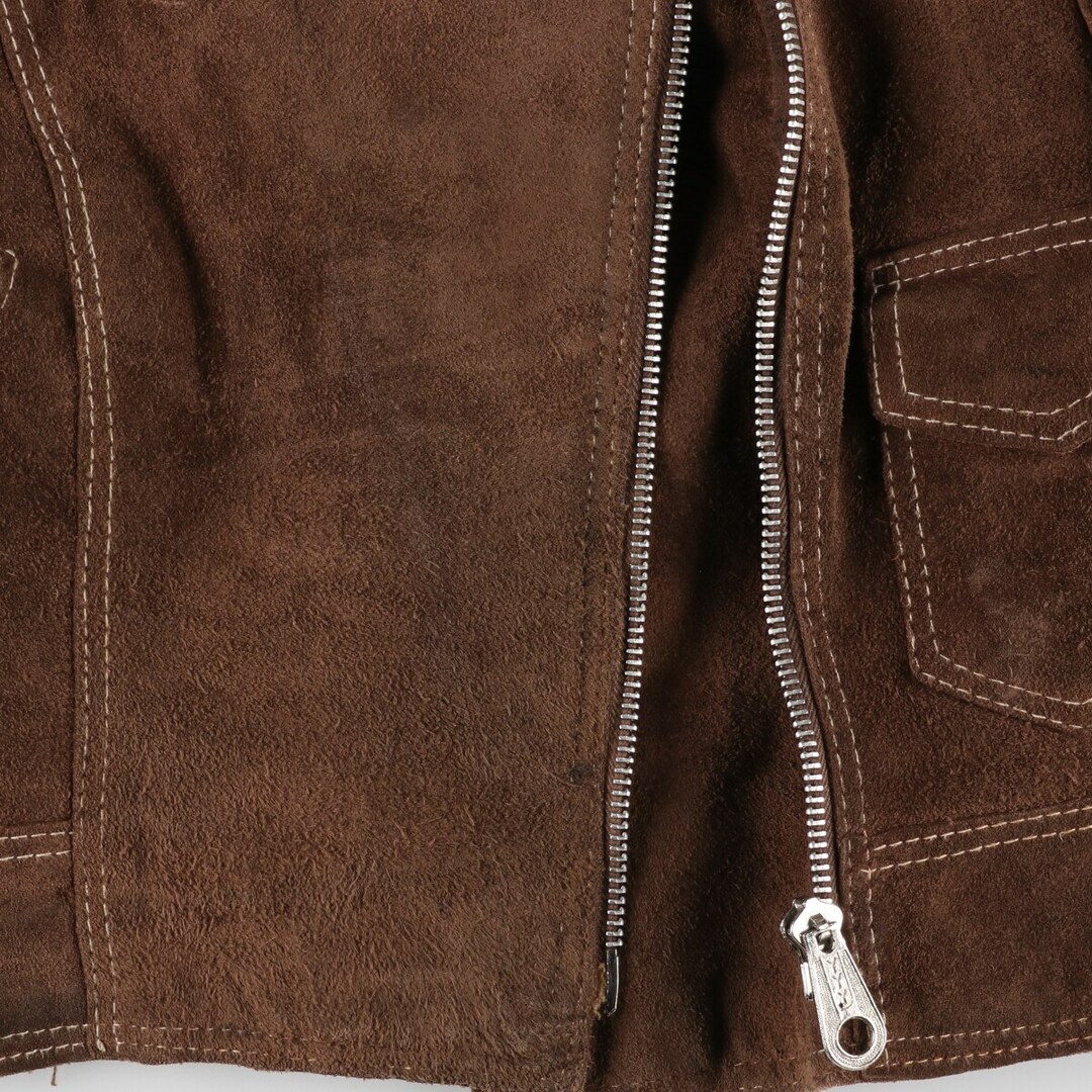古着 スエードレザージャケット レディースS /eaa423684 レディースのジャケット/アウター(その他)の商品写真