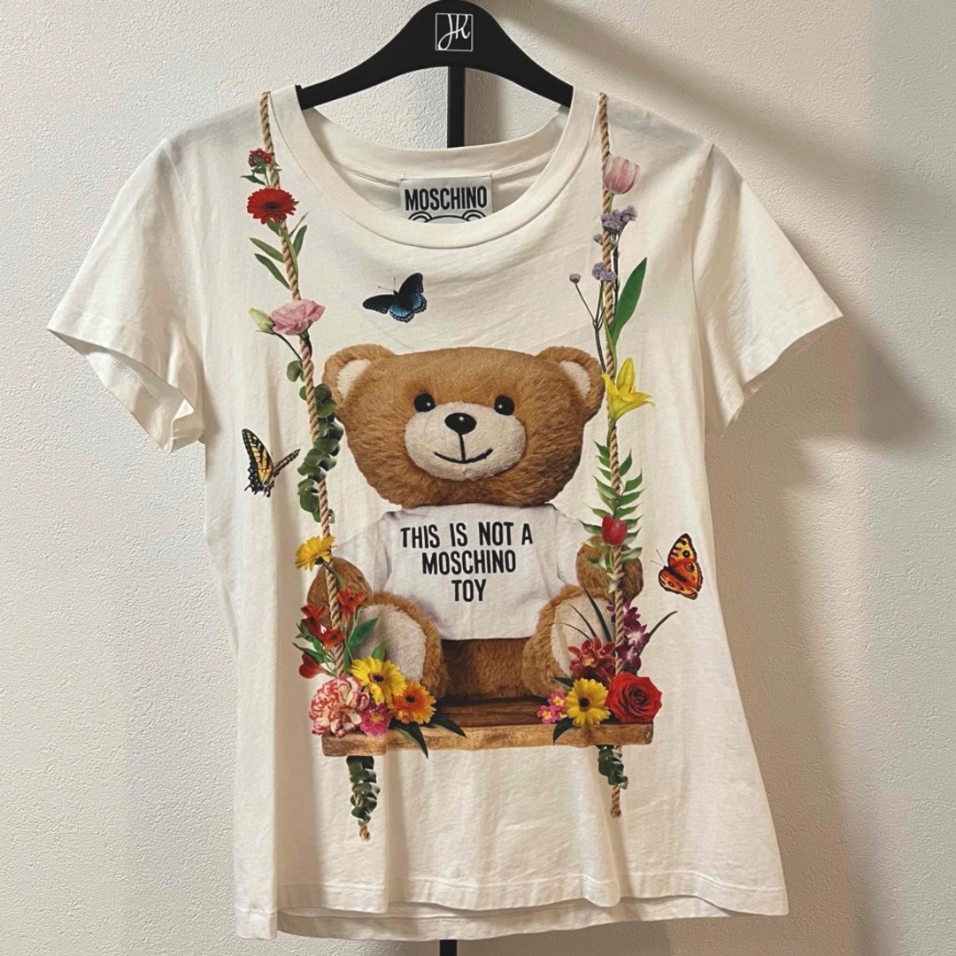 MOSCHINO(モスキーノ)のmoschino モスキーノ テディベア 熊 Tシャツ レディースのトップス(Tシャツ(半袖/袖なし))の商品写真