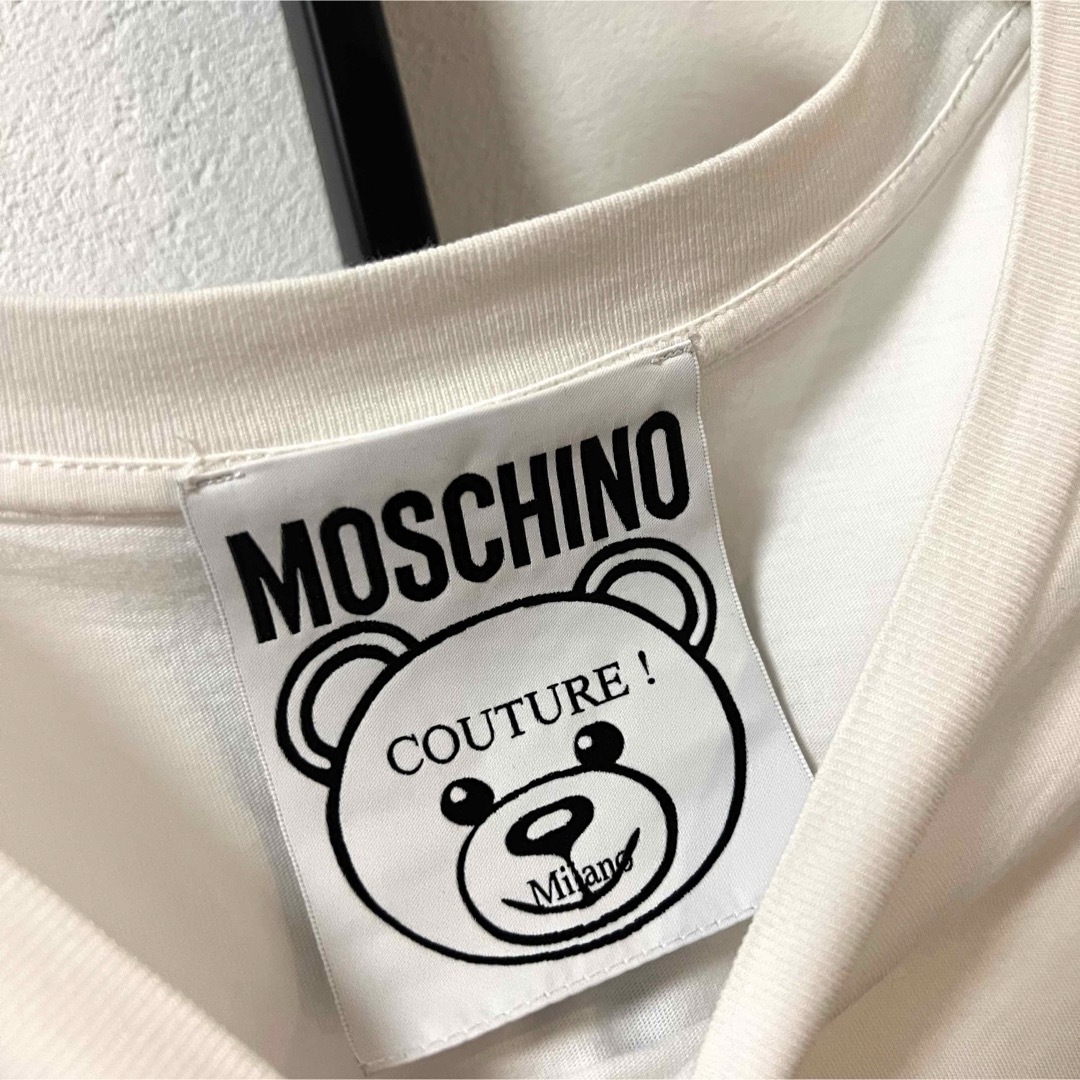 MOSCHINO(モスキーノ)のmoschino モスキーノ テディベア 熊 Tシャツ レディースのトップス(Tシャツ(半袖/袖なし))の商品写真