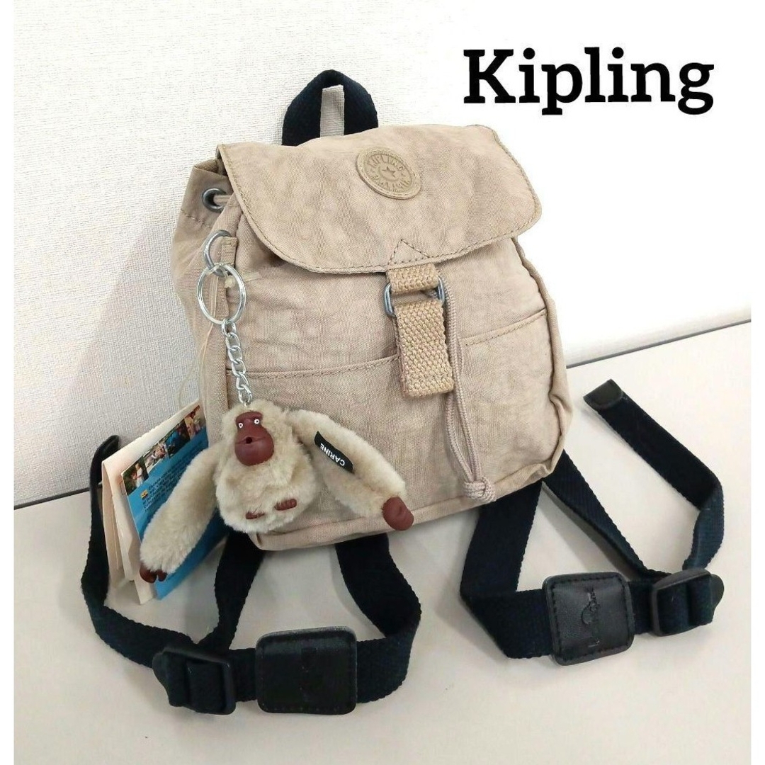 kipling(キプリング)の未使用タグ付き Kipling キプリング 希少 まだら模様 キッズミニリュック キッズ/ベビー/マタニティのこども用バッグ(リュックサック)の商品写真