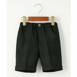 ユナイテッドアローズグリーンレーベルリラクシング(UNITED ARROWS green label relaxing)の【DK.GREEN】T/W ブラックウォッチ ショートパンツ(パンツ/スパッツ)