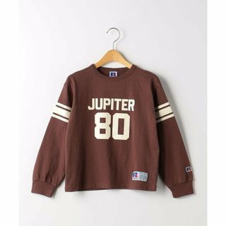 ユナイテッドアローズグリーンレーベルリラクシング(UNITED ARROWS green label relaxing)の【MD.BROWN】【別注】<RUSSELL ATHLETIC>EX JUPITER ロングスリーブ Tシャツ 110cm-130cm(Tシャツ/カットソー)