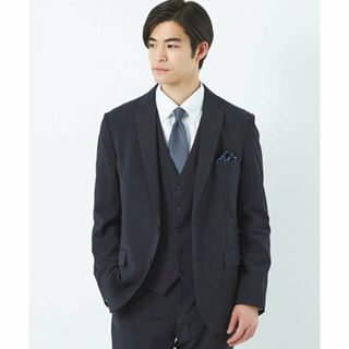 ユナイテッドアローズグリーンレーベルリラクシング(UNITED ARROWS green label relaxing)の【NAVY】A+ TWPUトロ スリム 2B スーツジャケット -ウォッシャブル・ストレッチ・防シワ-(その他)