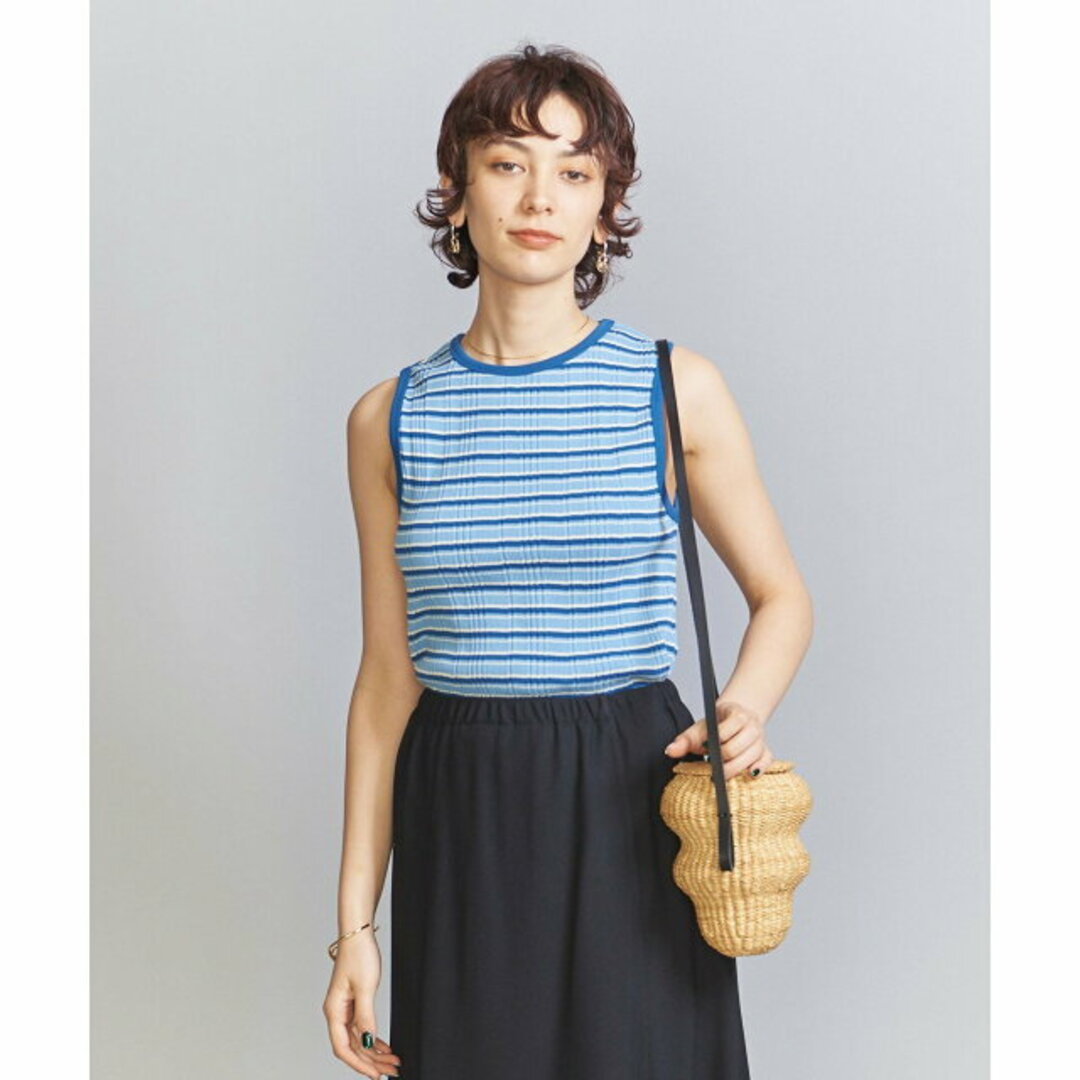 BEAUTY&YOUTH UNITED ARROWS(ビューティアンドユースユナイテッドアローズ)の【LT.BLUE】【FREE】【別注】<Healthknit>アメリカンスリーブ タンクトップ レディースのトップス(タンクトップ)の商品写真