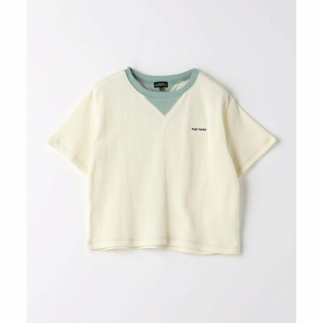 UNITED ARROWS green label relaxing(ユナイテッドアローズグリーンレーベルリラクシング)の【OFF WHITE】TJ H/A ガゼット Tシャツ 100cm-130cm キッズ/ベビー/マタニティのキッズ服女の子用(90cm~)(Tシャツ/カットソー)の商品写真