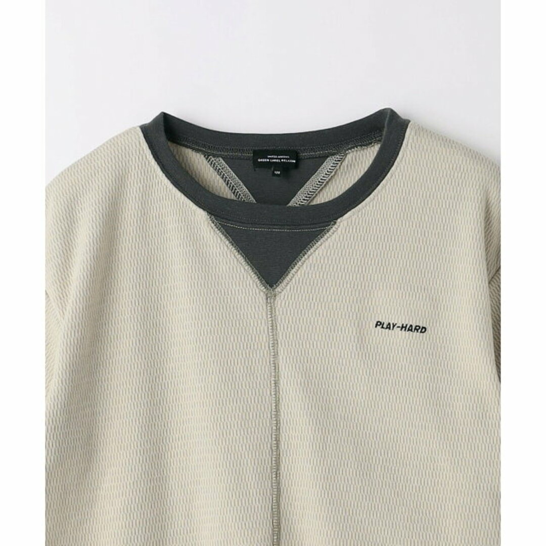 UNITED ARROWS green label relaxing(ユナイテッドアローズグリーンレーベルリラクシング)の【BEIGE】【100cm】TJ H/A ガゼット Tシャツ 100cm-130cm キッズ/ベビー/マタニティのキッズ服女の子用(90cm~)(Tシャツ/カットソー)の商品写真