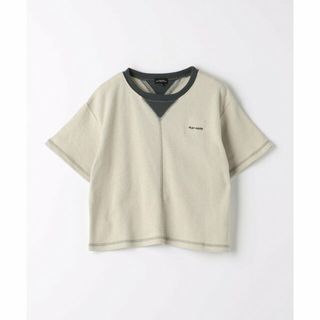 ユナイテッドアローズグリーンレーベルリラクシング(UNITED ARROWS green label relaxing)の【BEIGE】TJ H/A ガゼット Tシャツ 100cm-130cm(Tシャツ/カットソー)